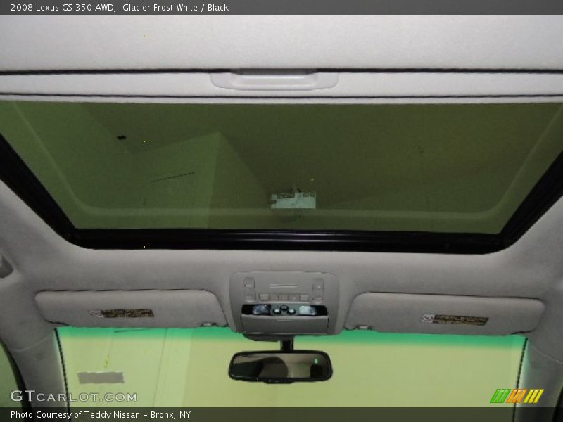 Glacier Frost White / Black 2008 Lexus GS 350 AWD