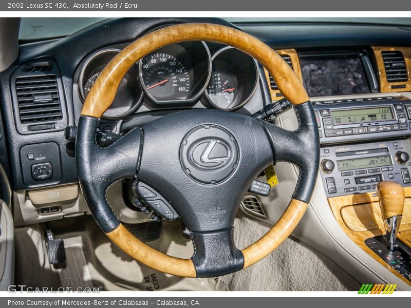  2002 SC 430 Steering Wheel