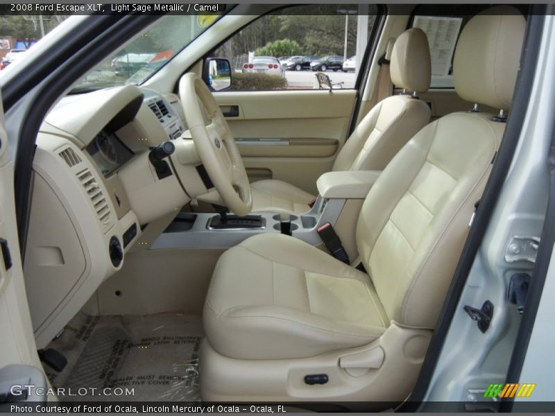 Front Seat of 2008 Escape XLT