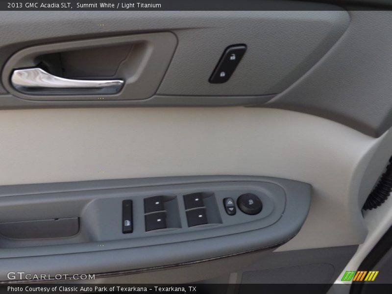 Controls of 2013 Acadia SLT