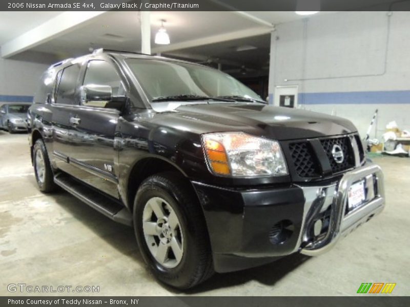 Galaxy Black / Graphite/Titanium 2006 Nissan Armada SE 4x4