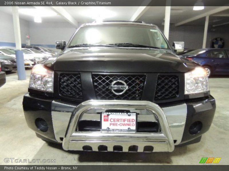 Galaxy Black / Graphite/Titanium 2006 Nissan Armada SE 4x4