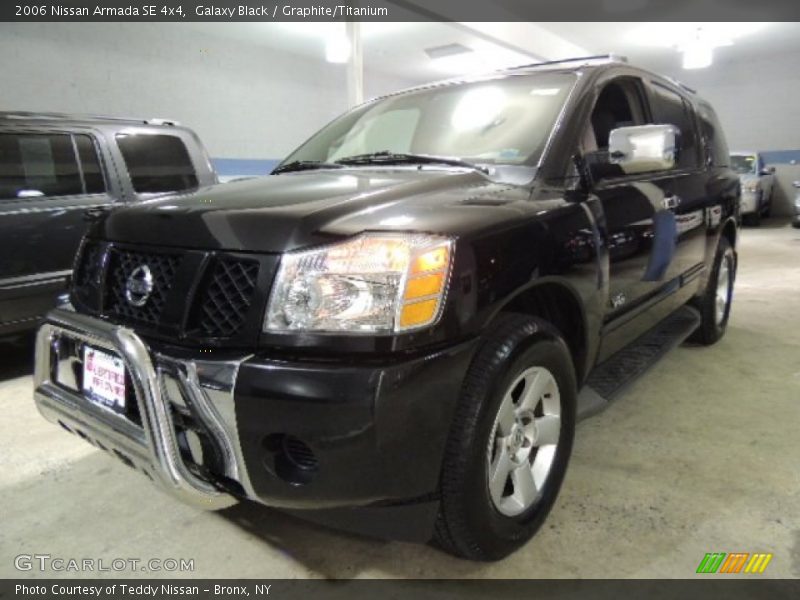 Galaxy Black / Graphite/Titanium 2006 Nissan Armada SE 4x4