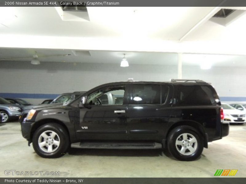 Galaxy Black / Graphite/Titanium 2006 Nissan Armada SE 4x4