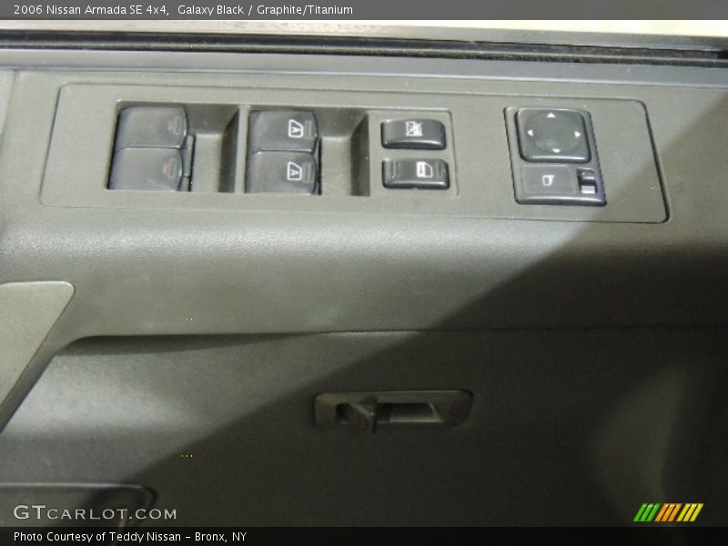 Galaxy Black / Graphite/Titanium 2006 Nissan Armada SE 4x4