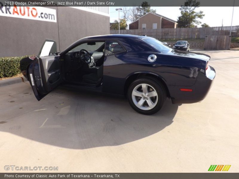 Jazz Blue Pearl / Dark Slate Gray 2013 Dodge Challenger SXT