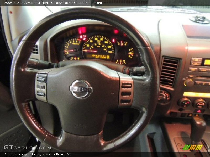 Galaxy Black / Graphite/Titanium 2006 Nissan Armada SE 4x4