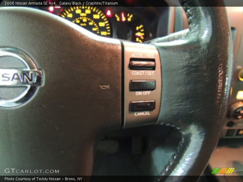 Galaxy Black / Graphite/Titanium 2006 Nissan Armada SE 4x4