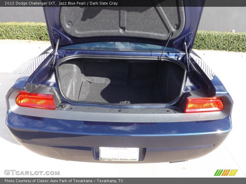 Jazz Blue Pearl / Dark Slate Gray 2013 Dodge Challenger SXT