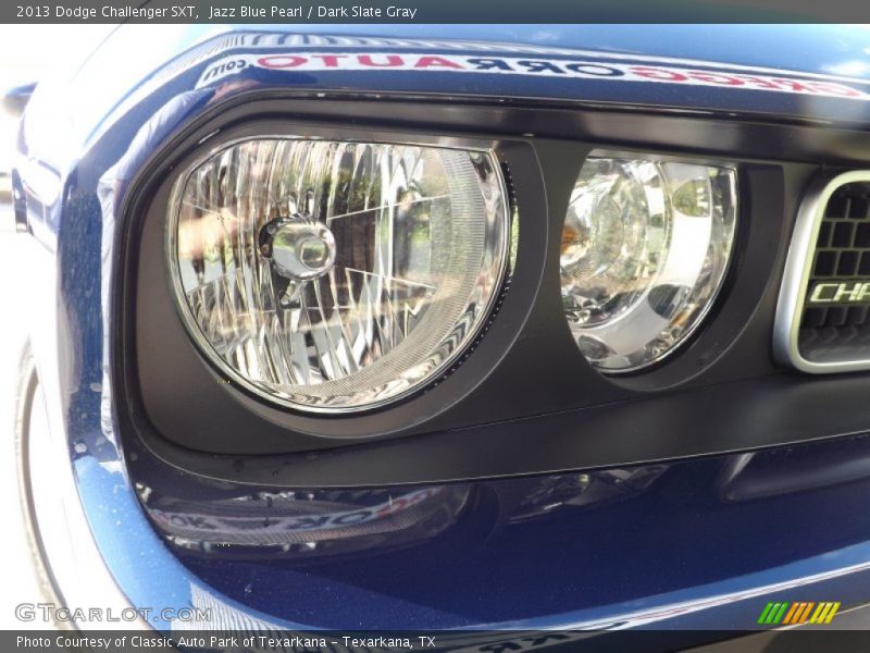 Jazz Blue Pearl / Dark Slate Gray 2013 Dodge Challenger SXT