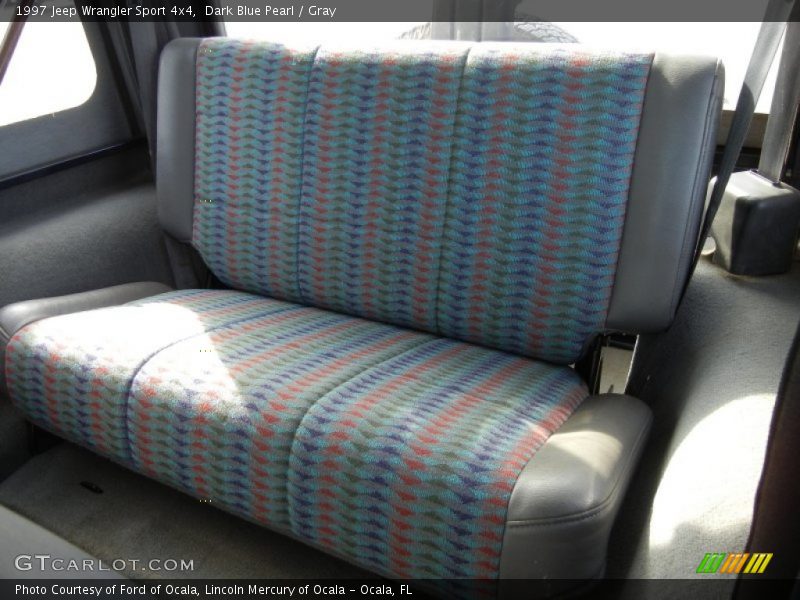 Rear Seat of 1997 Wrangler Sport 4x4