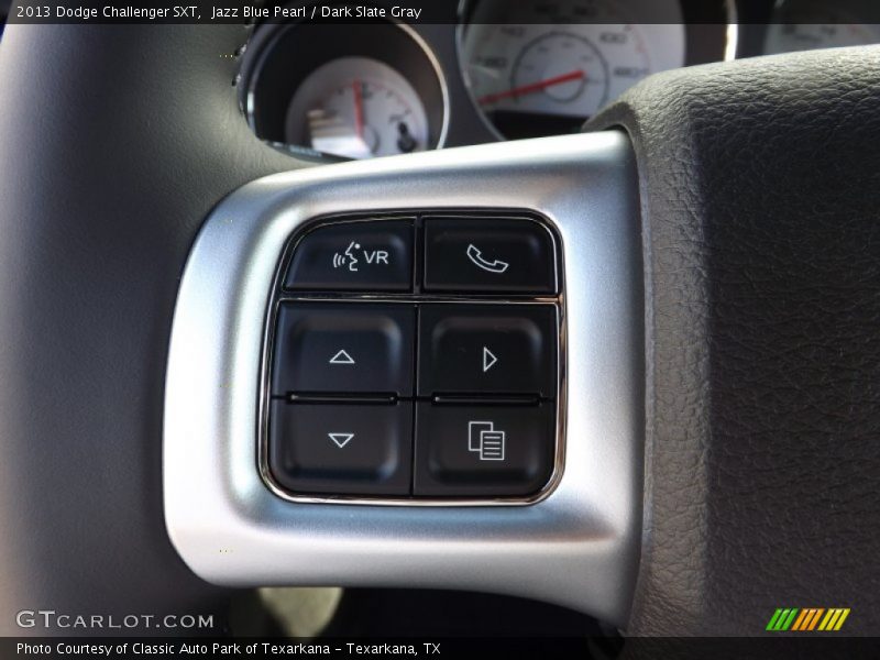 Jazz Blue Pearl / Dark Slate Gray 2013 Dodge Challenger SXT