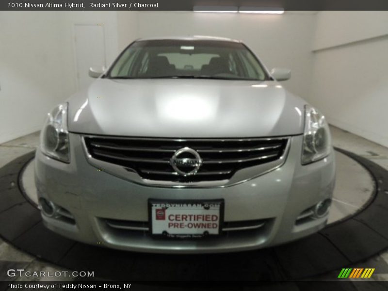 Radiant Silver / Charcoal 2010 Nissan Altima Hybrid