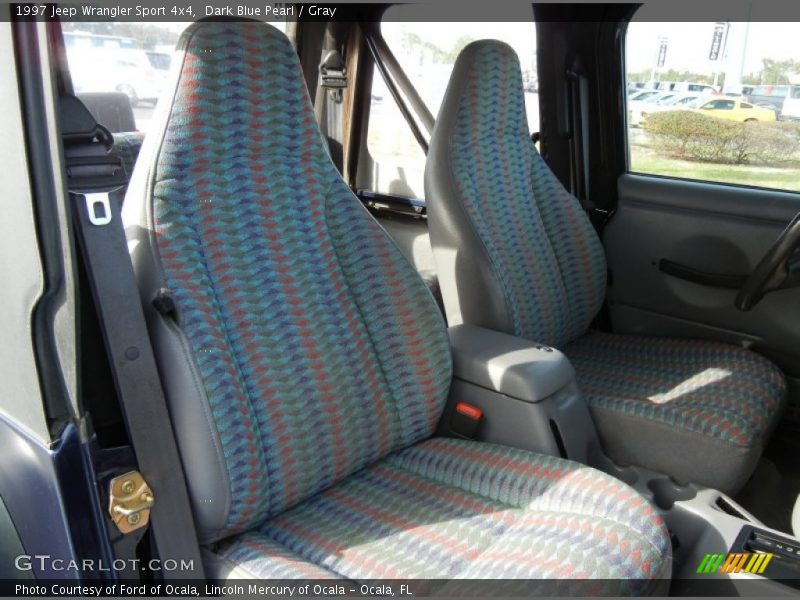 Front Seat of 1997 Wrangler Sport 4x4