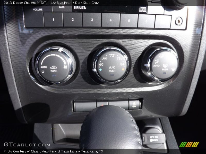 Jazz Blue Pearl / Dark Slate Gray 2013 Dodge Challenger SXT