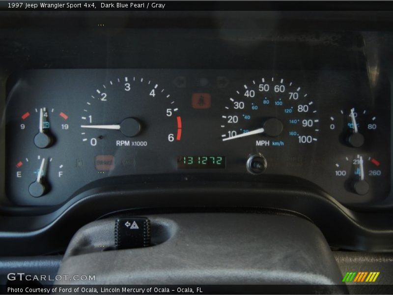  1997 Wrangler Sport 4x4 Sport 4x4 Gauges