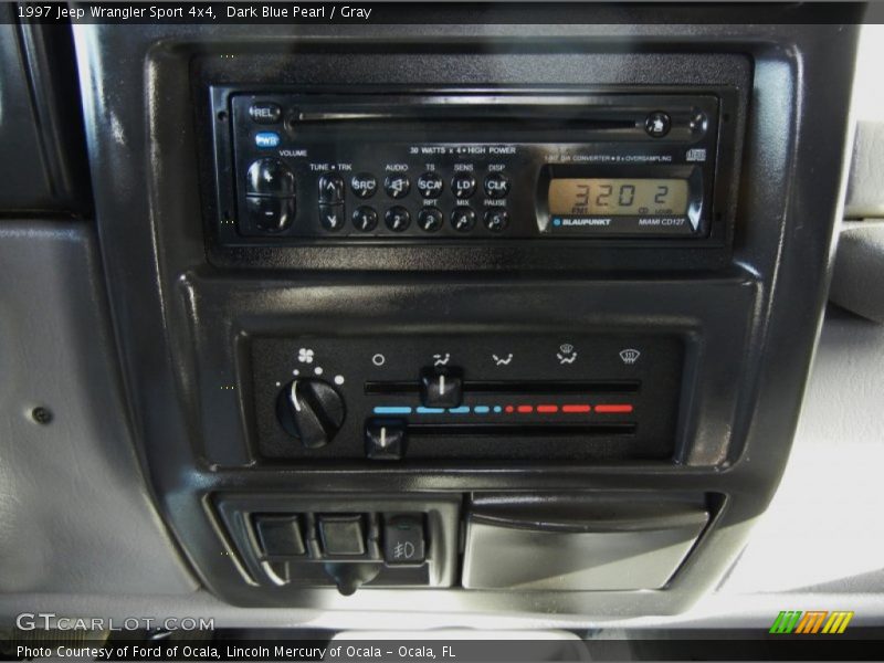 Controls of 1997 Wrangler Sport 4x4