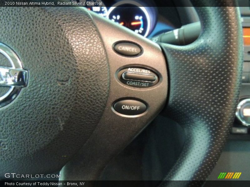 Radiant Silver / Charcoal 2010 Nissan Altima Hybrid