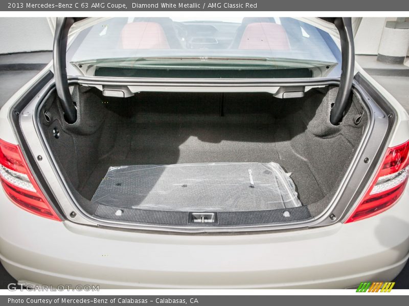  2013 C 63 AMG Coupe Trunk