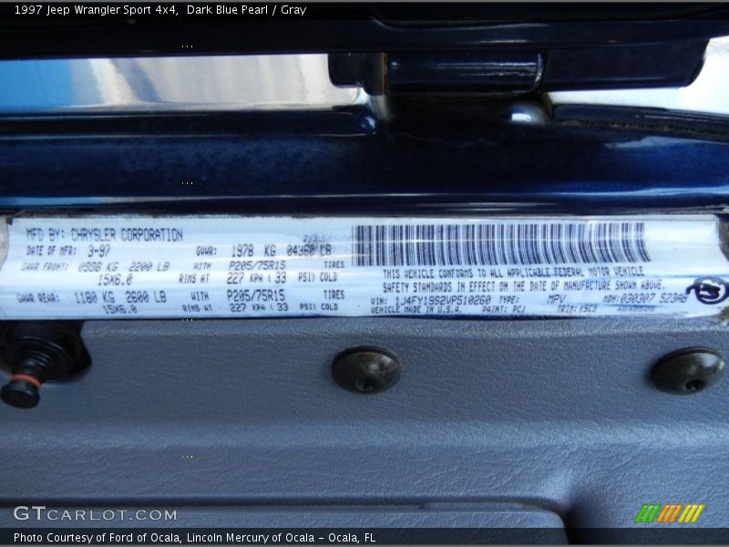 PCJ - 1997 Jeep Wrangler Sport 4x4