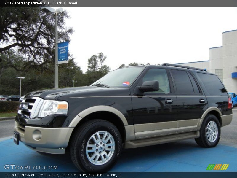 Black / Camel 2012 Ford Expedition XLT