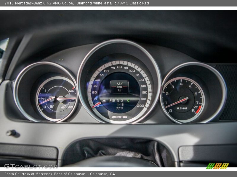  2013 C 63 AMG Coupe 63 AMG Coupe Gauges
