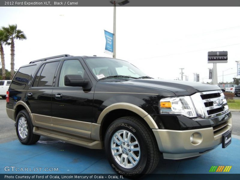 Black / Camel 2012 Ford Expedition XLT