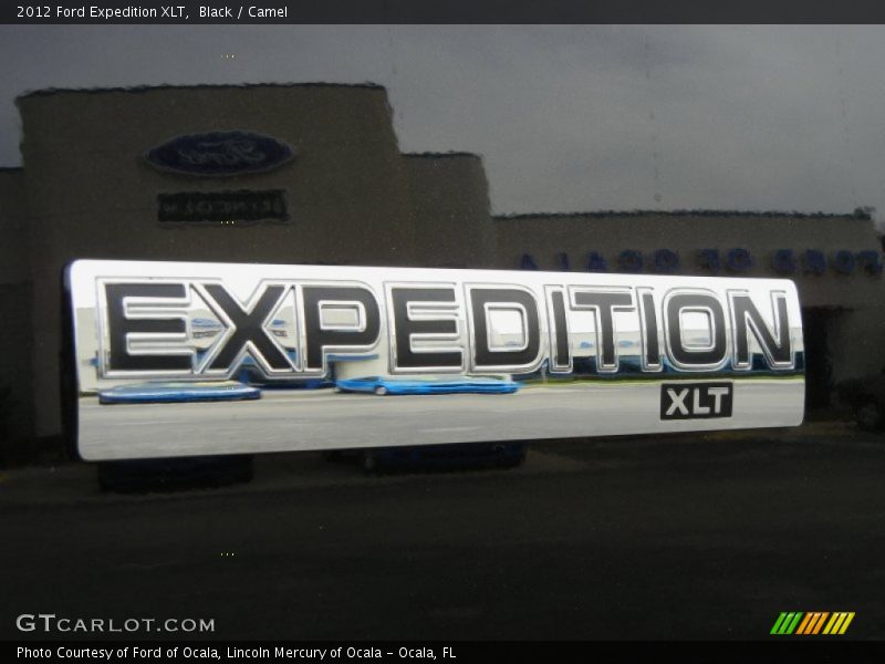 Black / Camel 2012 Ford Expedition XLT