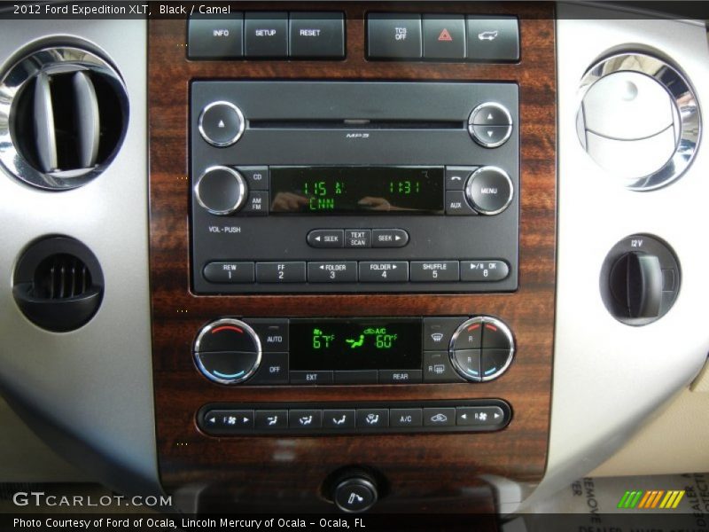 Black / Camel 2012 Ford Expedition XLT