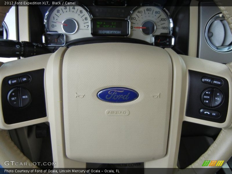 Black / Camel 2012 Ford Expedition XLT