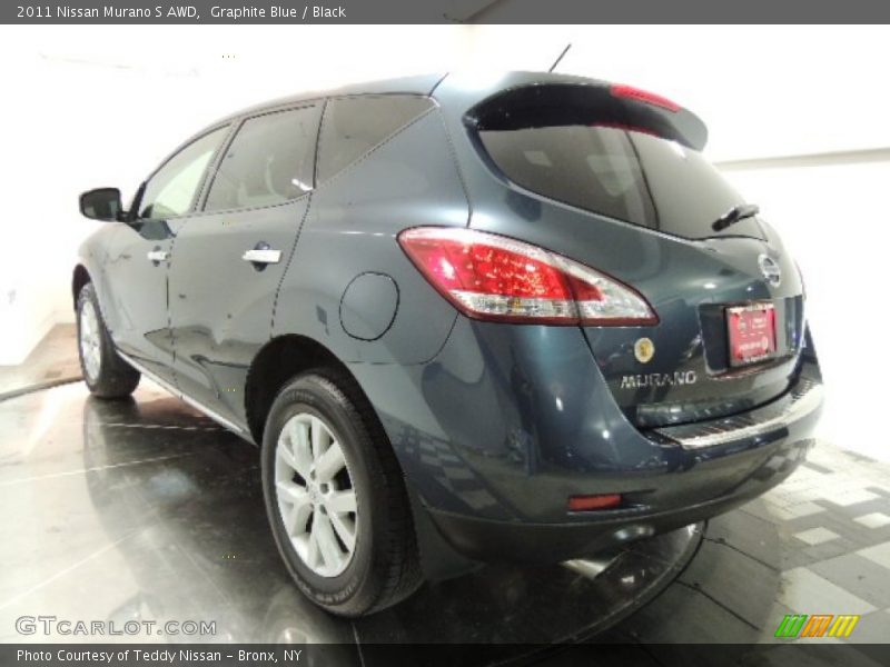 Graphite Blue / Black 2011 Nissan Murano S AWD