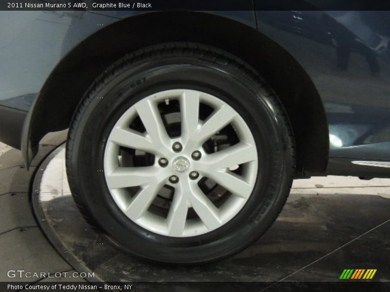 Graphite Blue / Black 2011 Nissan Murano S AWD