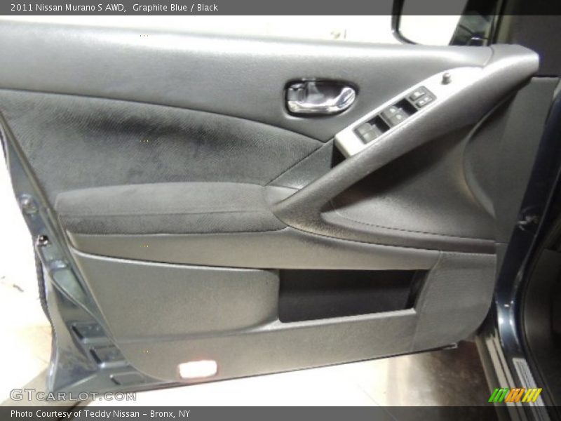 Graphite Blue / Black 2011 Nissan Murano S AWD