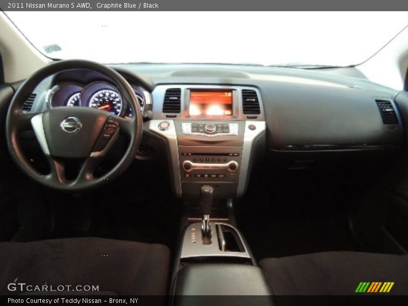 Graphite Blue / Black 2011 Nissan Murano S AWD