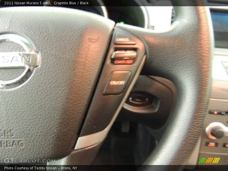 Graphite Blue / Black 2011 Nissan Murano S AWD
