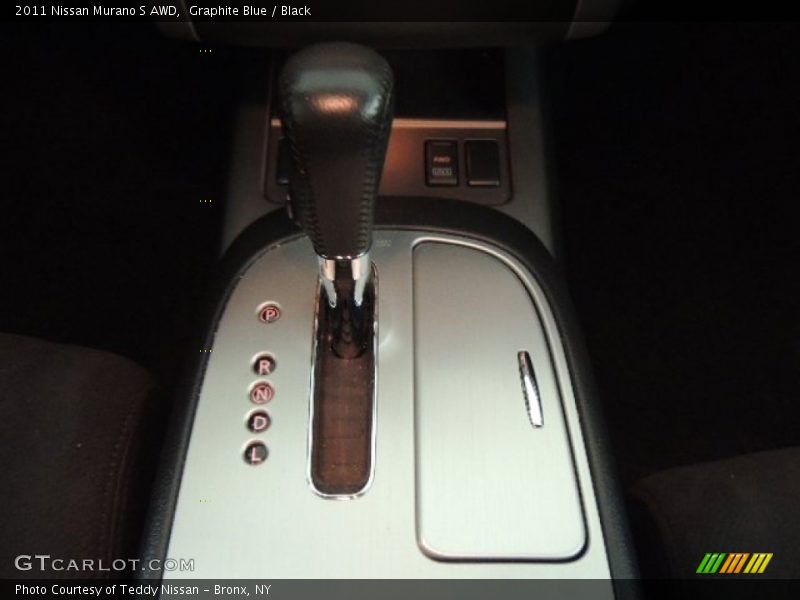 Graphite Blue / Black 2011 Nissan Murano S AWD