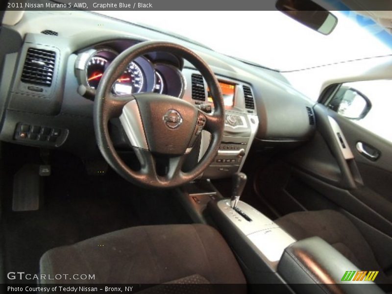 Graphite Blue / Black 2011 Nissan Murano S AWD