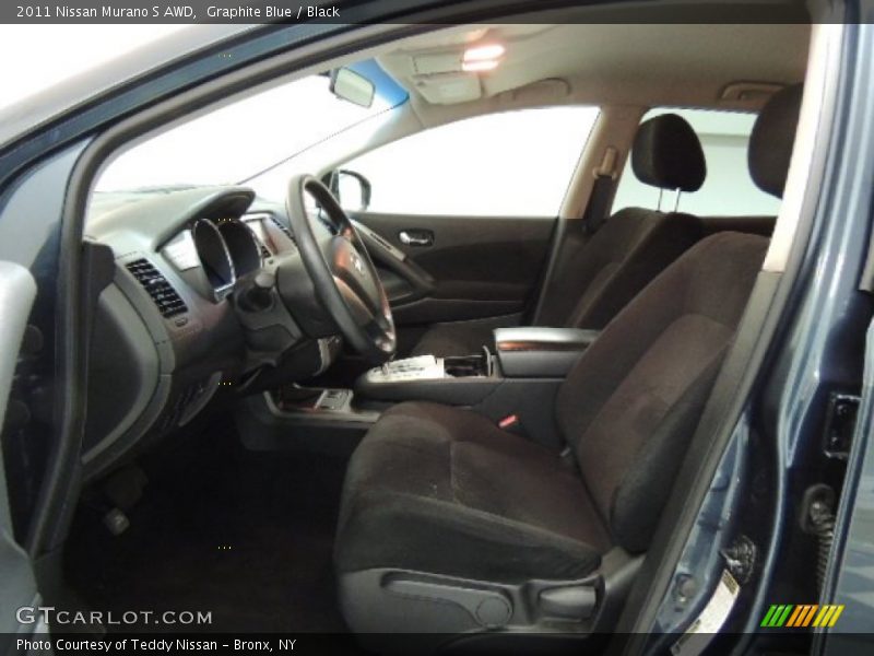 Graphite Blue / Black 2011 Nissan Murano S AWD
