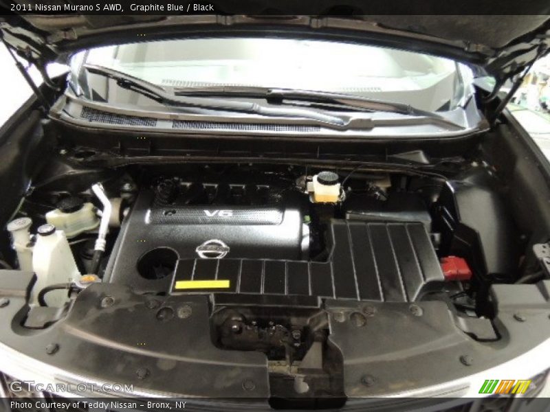 Graphite Blue / Black 2011 Nissan Murano S AWD