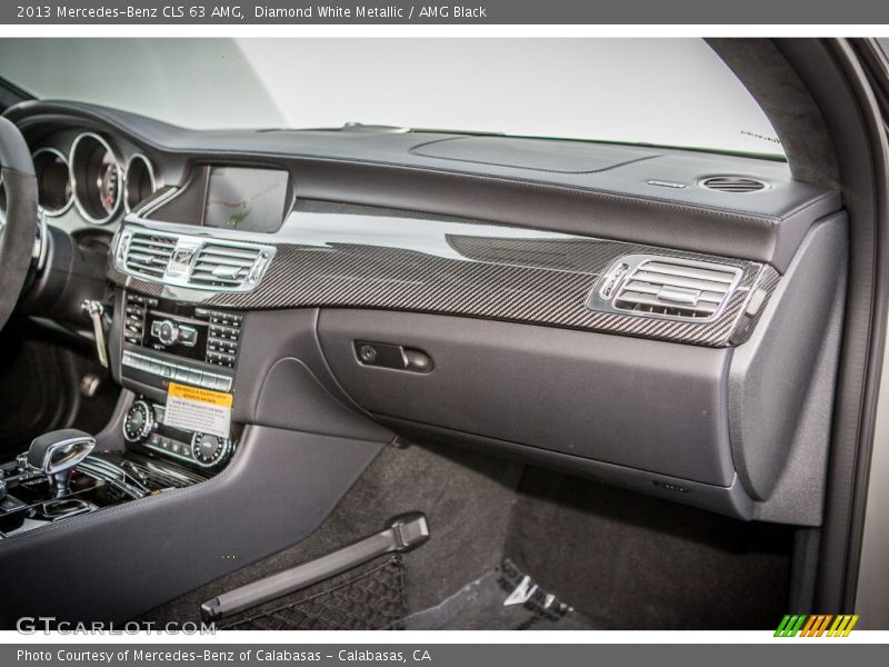 Dashboard of 2013 CLS 63 AMG