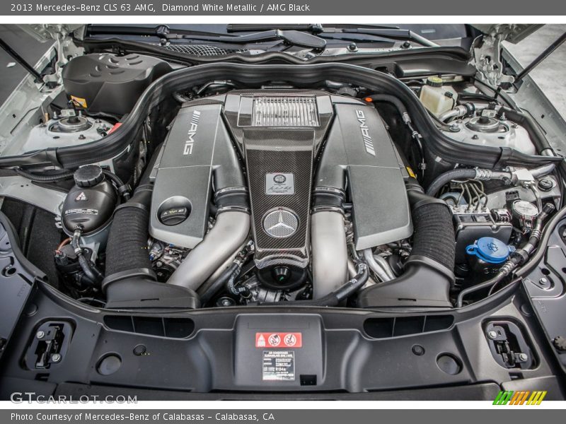  2013 CLS 63 AMG Engine - 5.5 Liter AMG DI Biturbo DOHC 32-Valve VVT V8