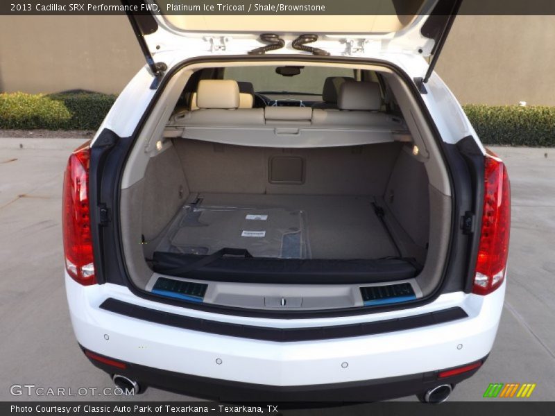 Platinum Ice Tricoat / Shale/Brownstone 2013 Cadillac SRX Performance FWD