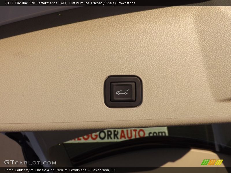 Platinum Ice Tricoat / Shale/Brownstone 2013 Cadillac SRX Performance FWD