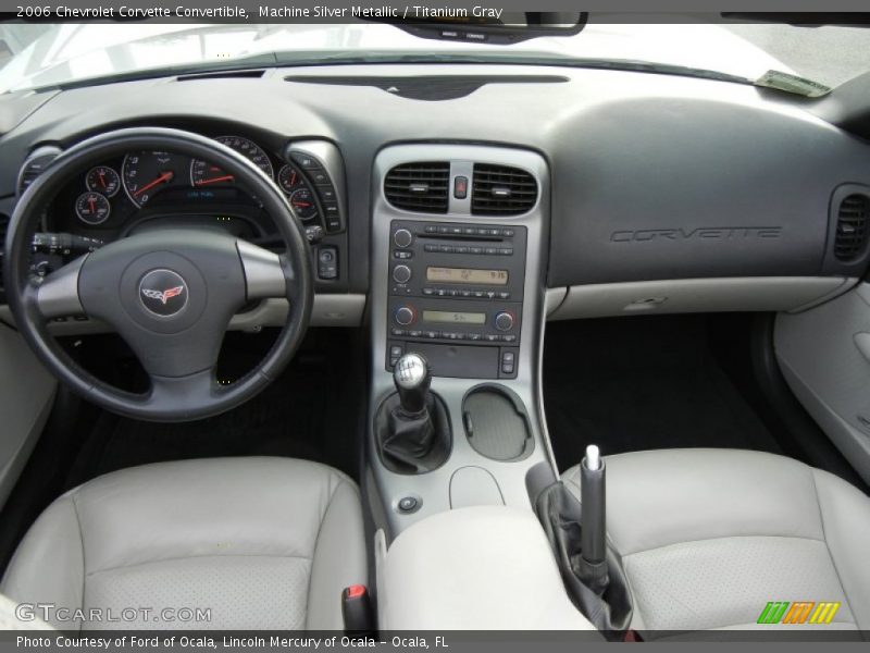 Dashboard of 2006 Corvette Convertible