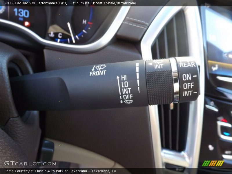 Controls of 2013 SRX Performance FWD