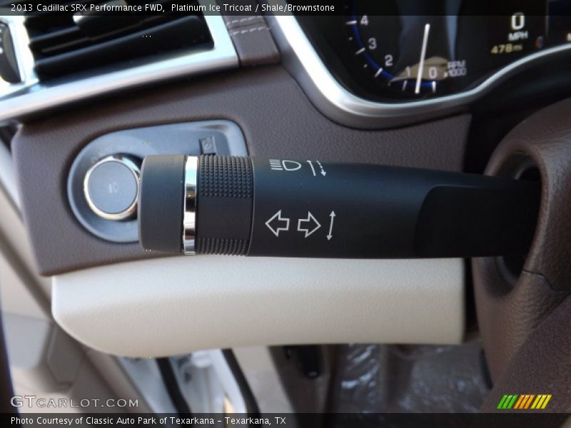 Controls of 2013 SRX Performance FWD