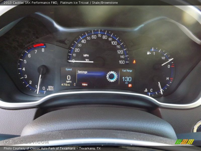  2013 SRX Performance FWD Performance FWD Gauges