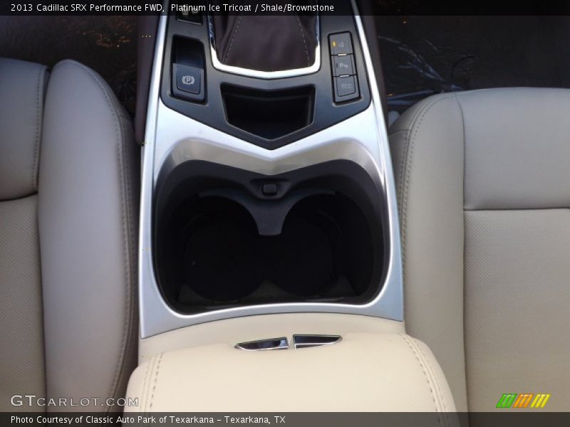 Platinum Ice Tricoat / Shale/Brownstone 2013 Cadillac SRX Performance FWD