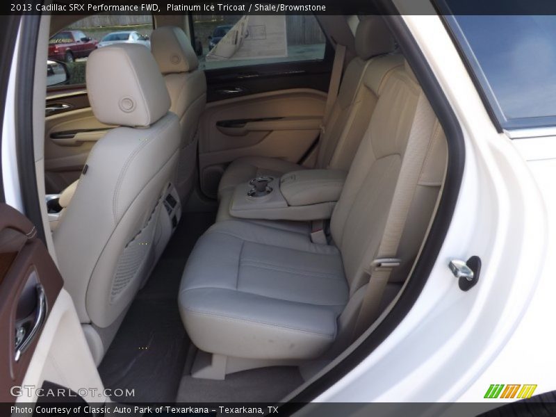 Platinum Ice Tricoat / Shale/Brownstone 2013 Cadillac SRX Performance FWD