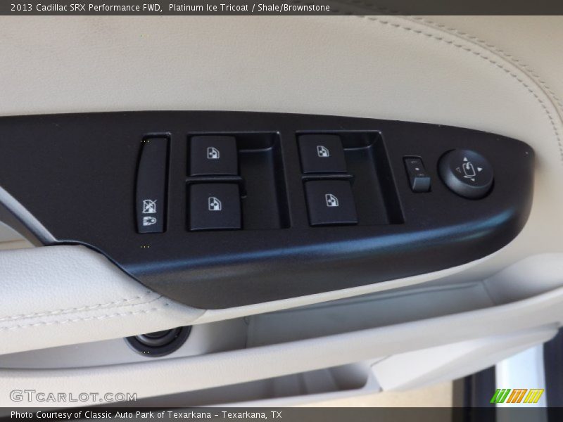 Platinum Ice Tricoat / Shale/Brownstone 2013 Cadillac SRX Performance FWD